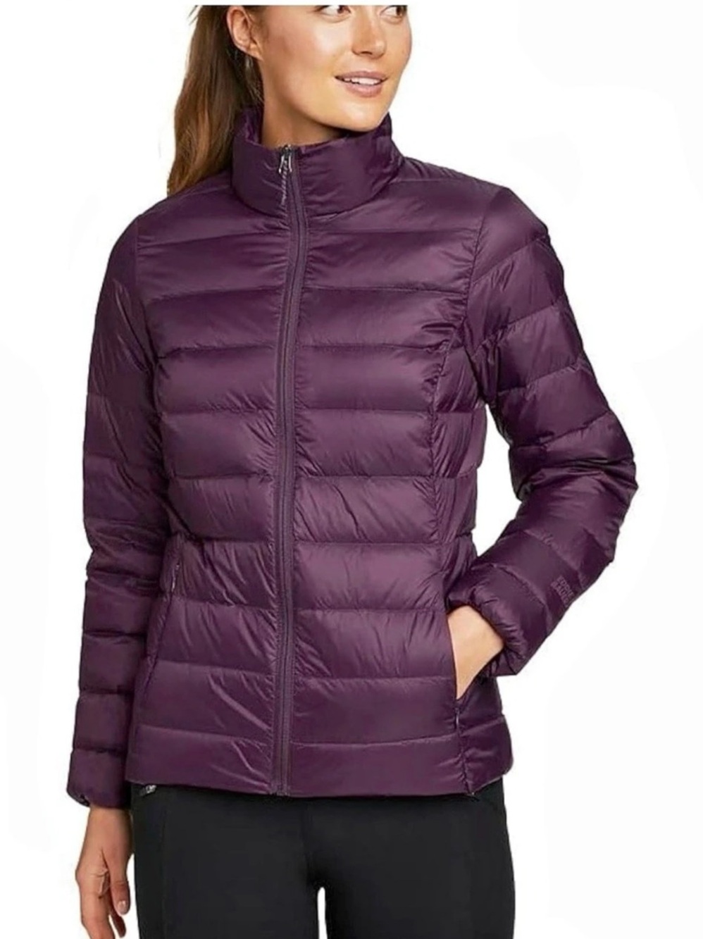 Eddie Bauer Women's CirrusLite Down Jacket Purple Medium
